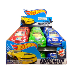 Hot Wheels Sweet Racer Candy Filled Toy Car 0.42oz 12ct